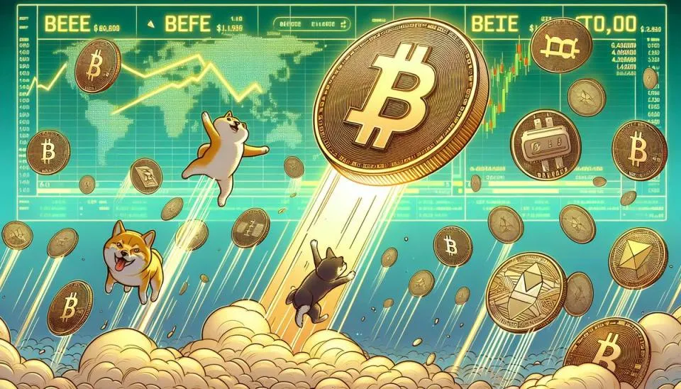 Bitcoin übertrifft Ethereum und wendet Abstieg ab