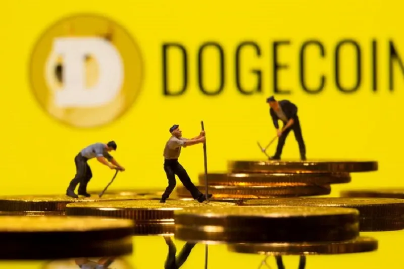 Der Handelsvolumen von Dogecoin steigt stark an und erreicht im Februar den 7. Platz.