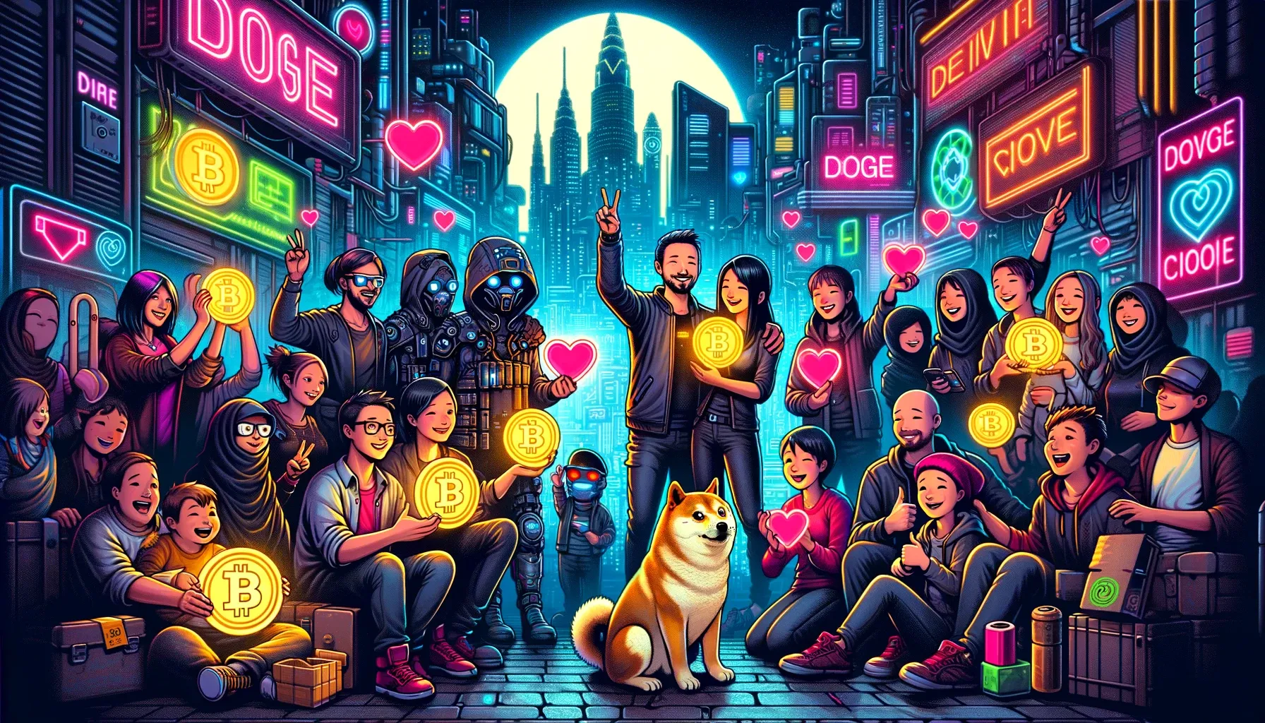 Wie DOGE Coin eine unterstützende Gemeinschaft gewann
